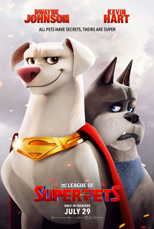 DC League of Super-Pets Movie Poster