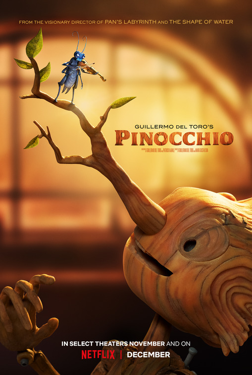 Guillermo del Toro's Pinocchio Movie Poster