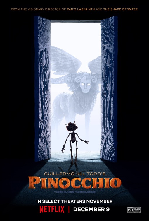 Guillermo del Toro's Pinocchio Movie Poster