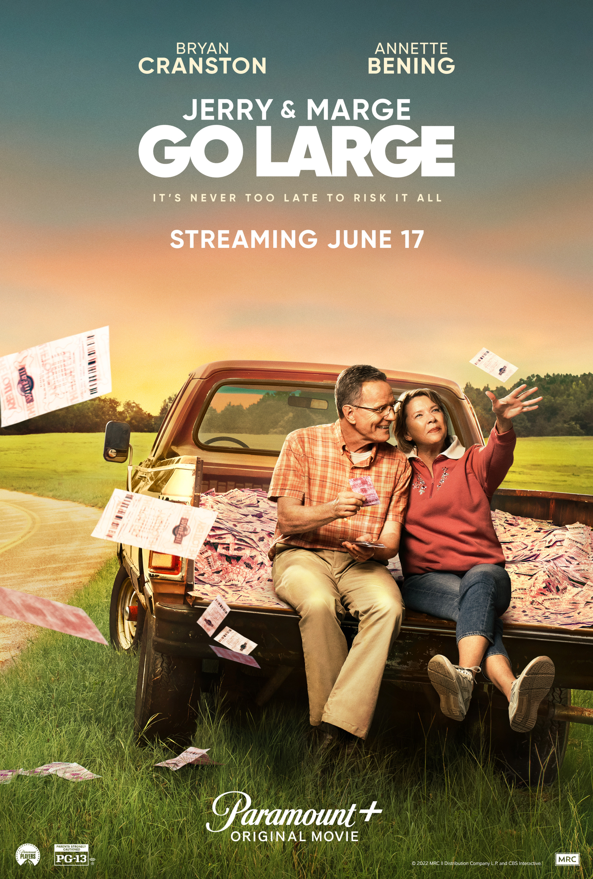 Mega Sized Movie Poster Image for Jerry & Marge Go Large (#1 of 10)