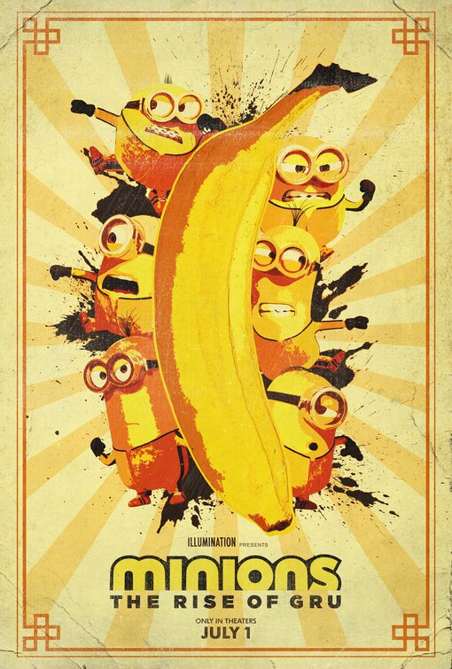 Minions: The Rise of Gru Movie Poster