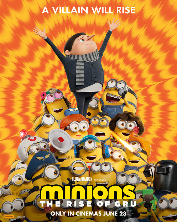 Minions: The Rise of Gru Movie Poster