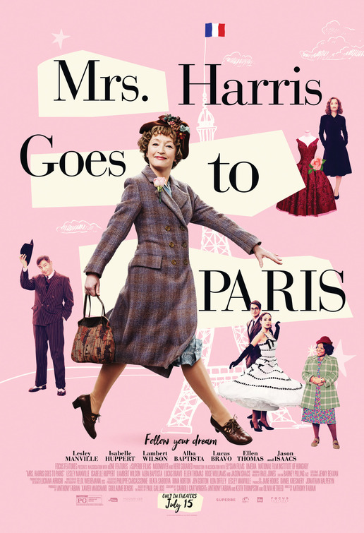 Mrs. Harris Goes to Paris Movie Poster