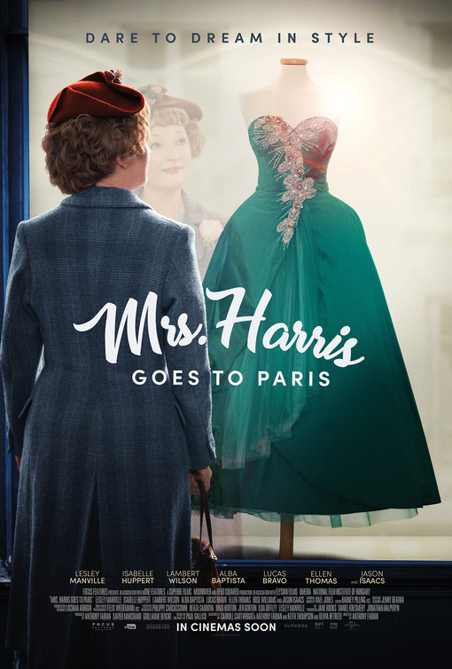 Mrs. Harris Goes to Paris Movie Poster