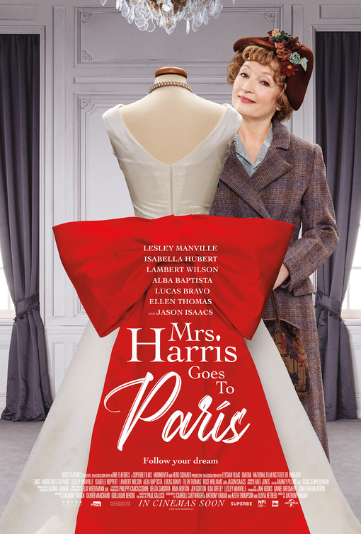 Mrs. Harris Goes to Paris Movie Poster