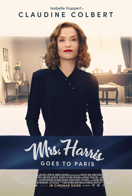 Mrs. Harris Goes to Paris Movie Poster