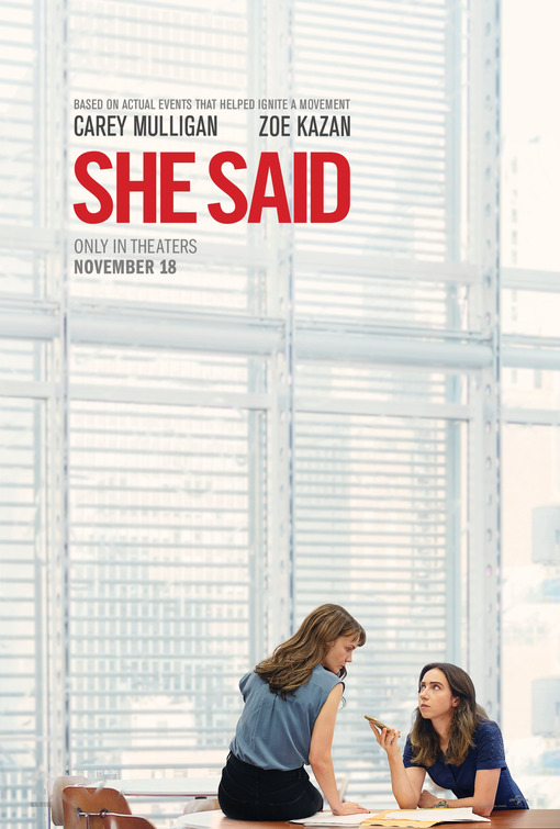 She Said Movie Poster