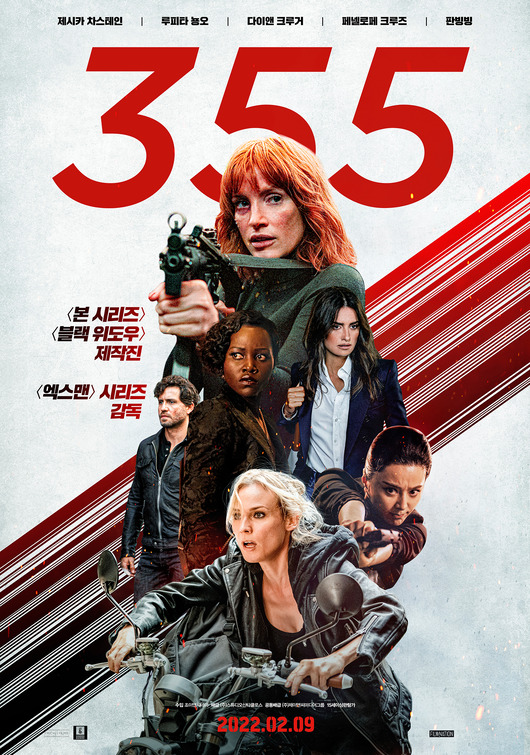 The 355 Movie Poster