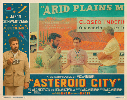 Asteroid City Movie Poster