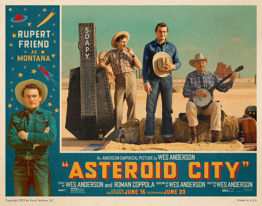 Asteroid City Movie Poster