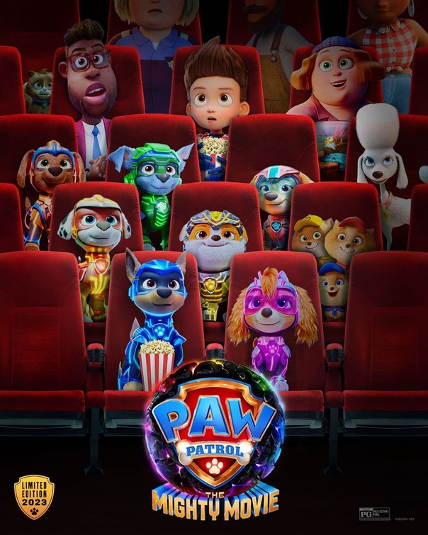 PAW Patrol: The Mighty Movie Movie Poster