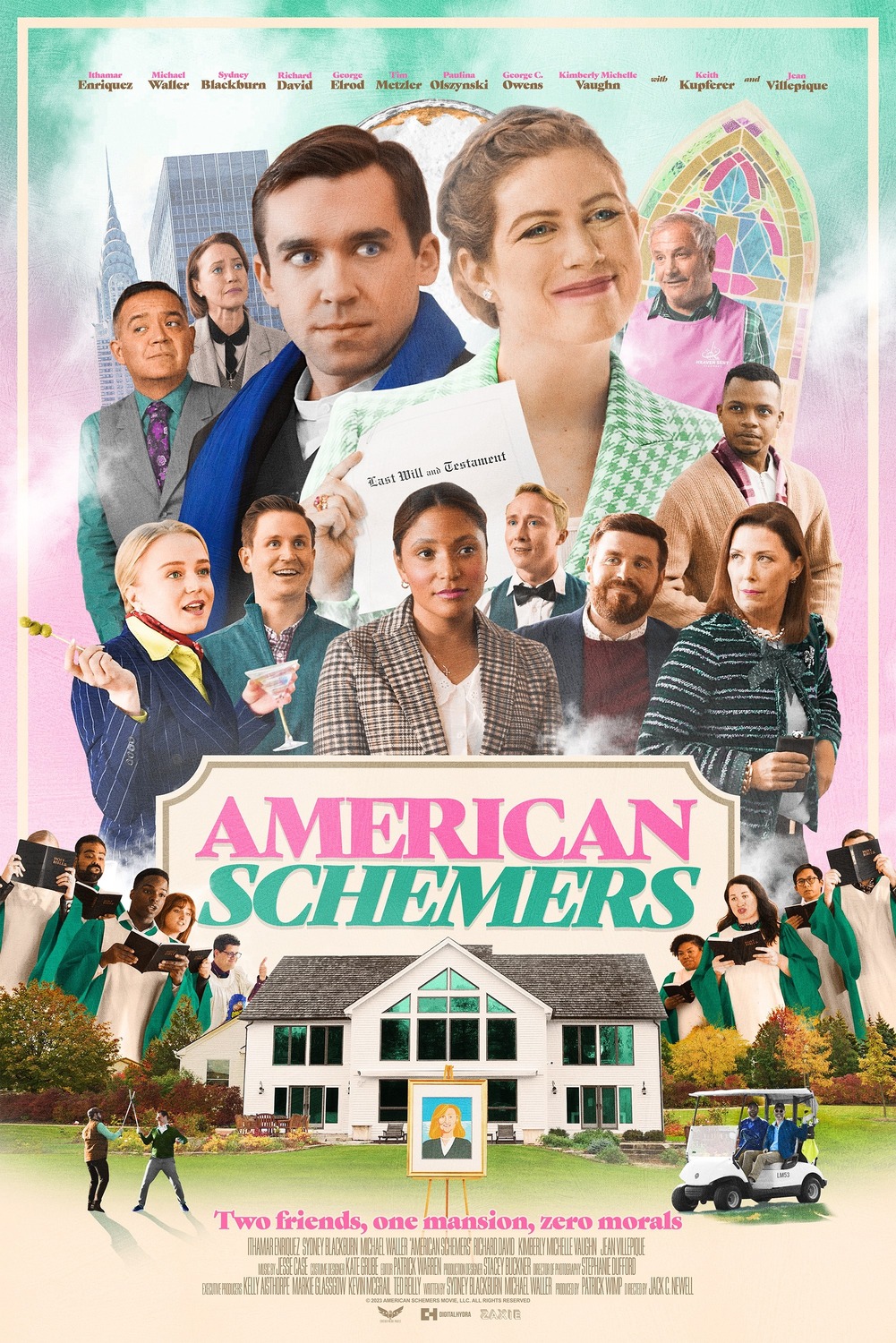 Extra Large Movie Poster Image for American Schemers 