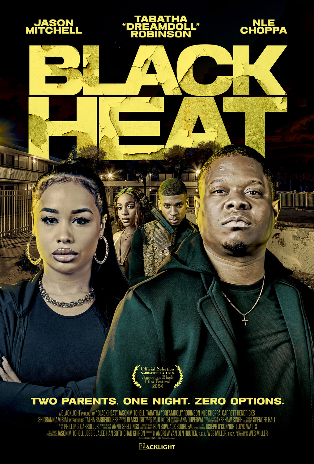 Extra Large Movie Poster Image for Black Heat 