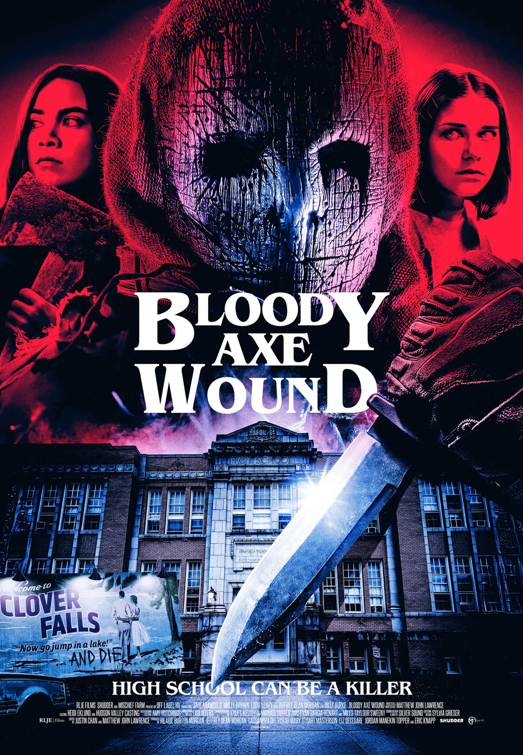 Extra Large Movie Poster Image for Bloody Axe Wound 