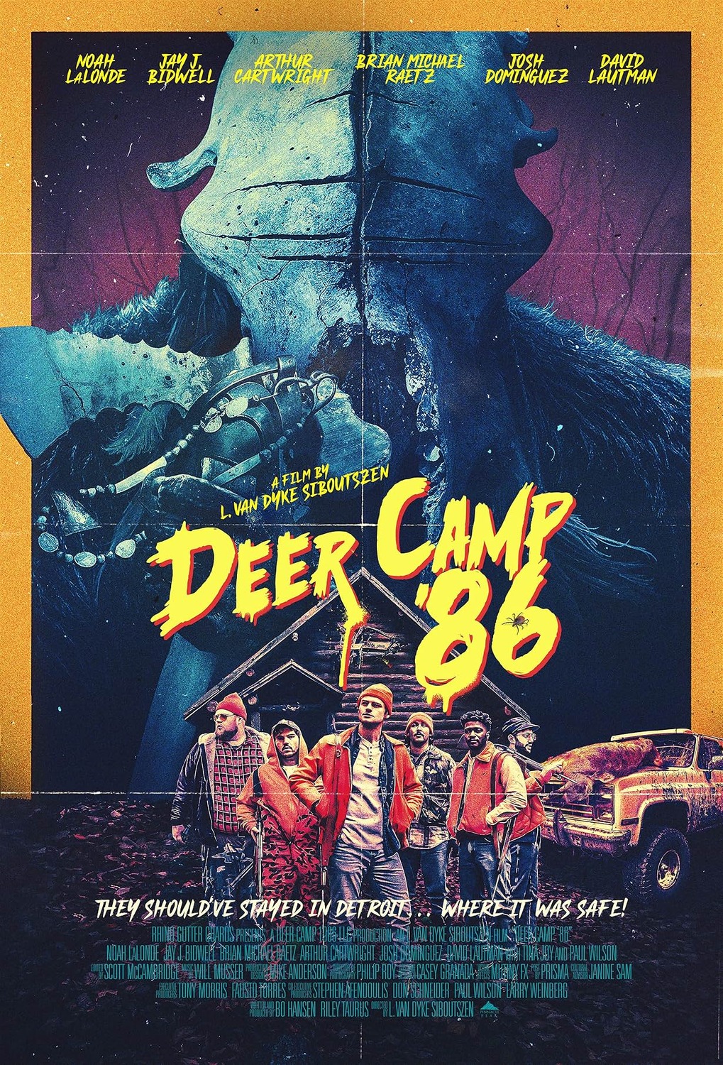 Extra Large Movie Poster Image for Deer Camp '86 