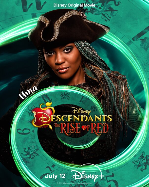 Descendants: The Rise of Red Movie Poster