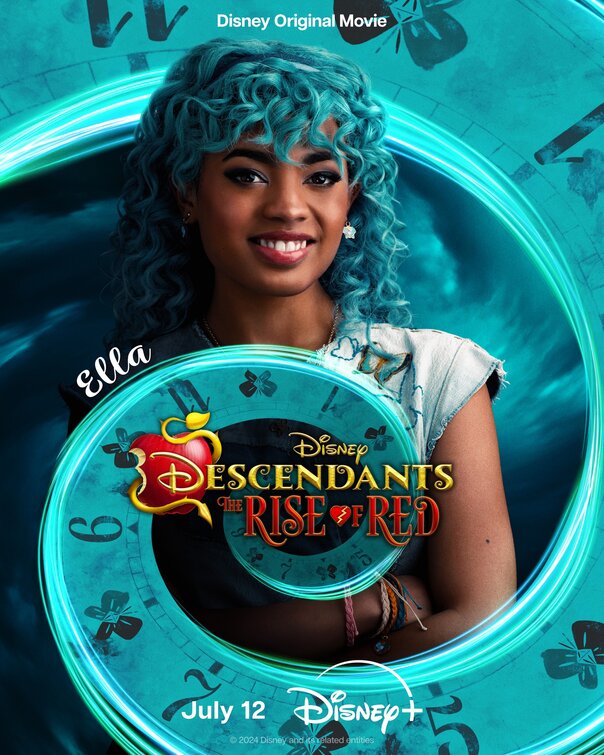 Descendants: The Rise of Red Movie Poster