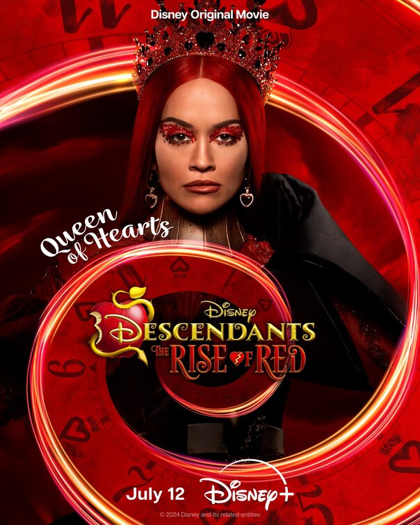 Descendants: The Rise of Red Movie Poster