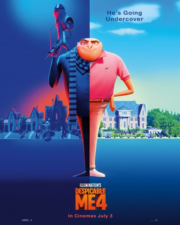 Despicable Me 4 Movie Poster