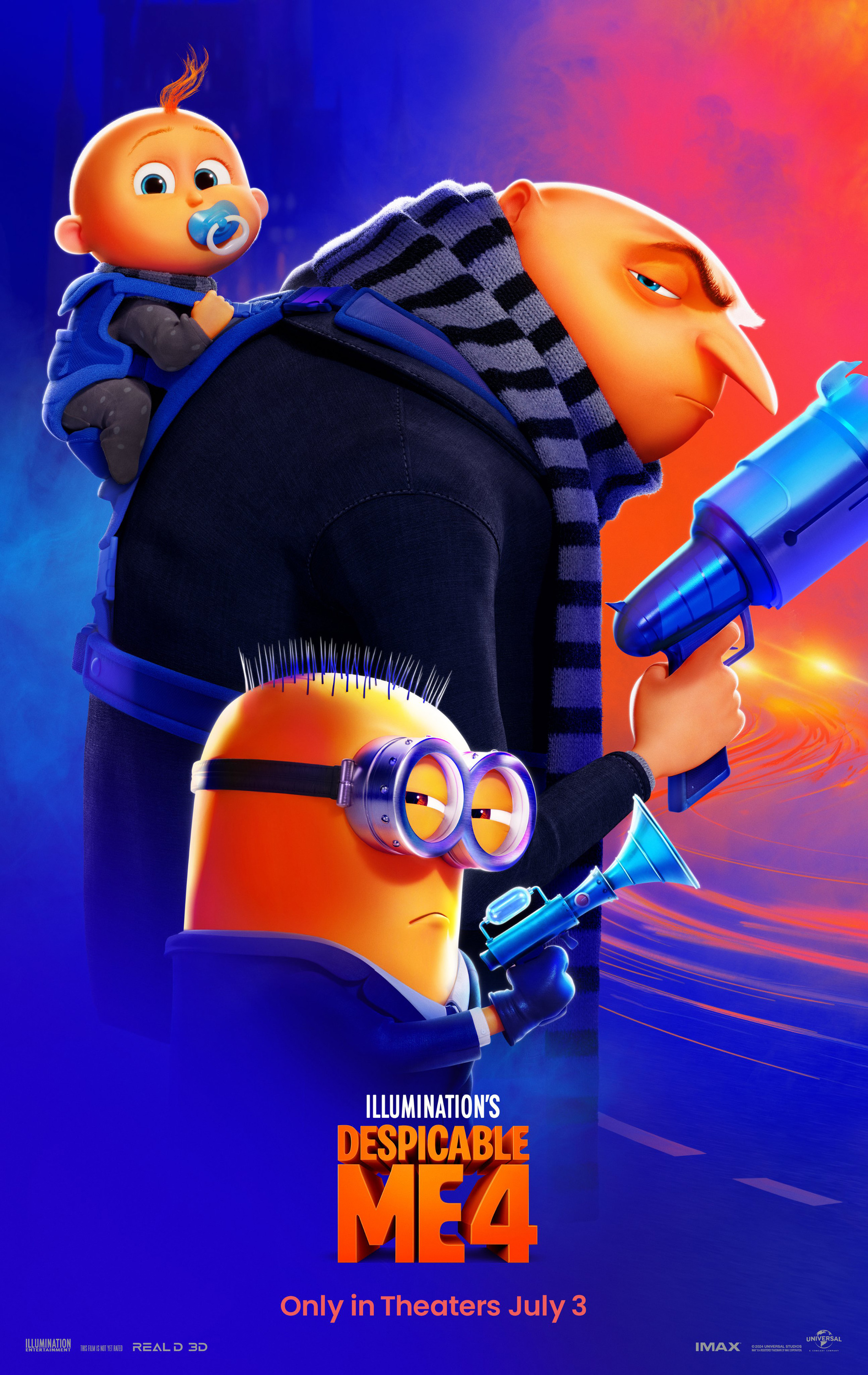 Mega Sized Movie Poster Image for Despicable Me 4 (#1 of 10)