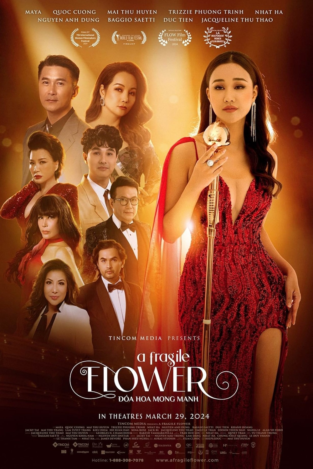 Extra Large Movie Poster Image for Doa Hoa Mong Manh 