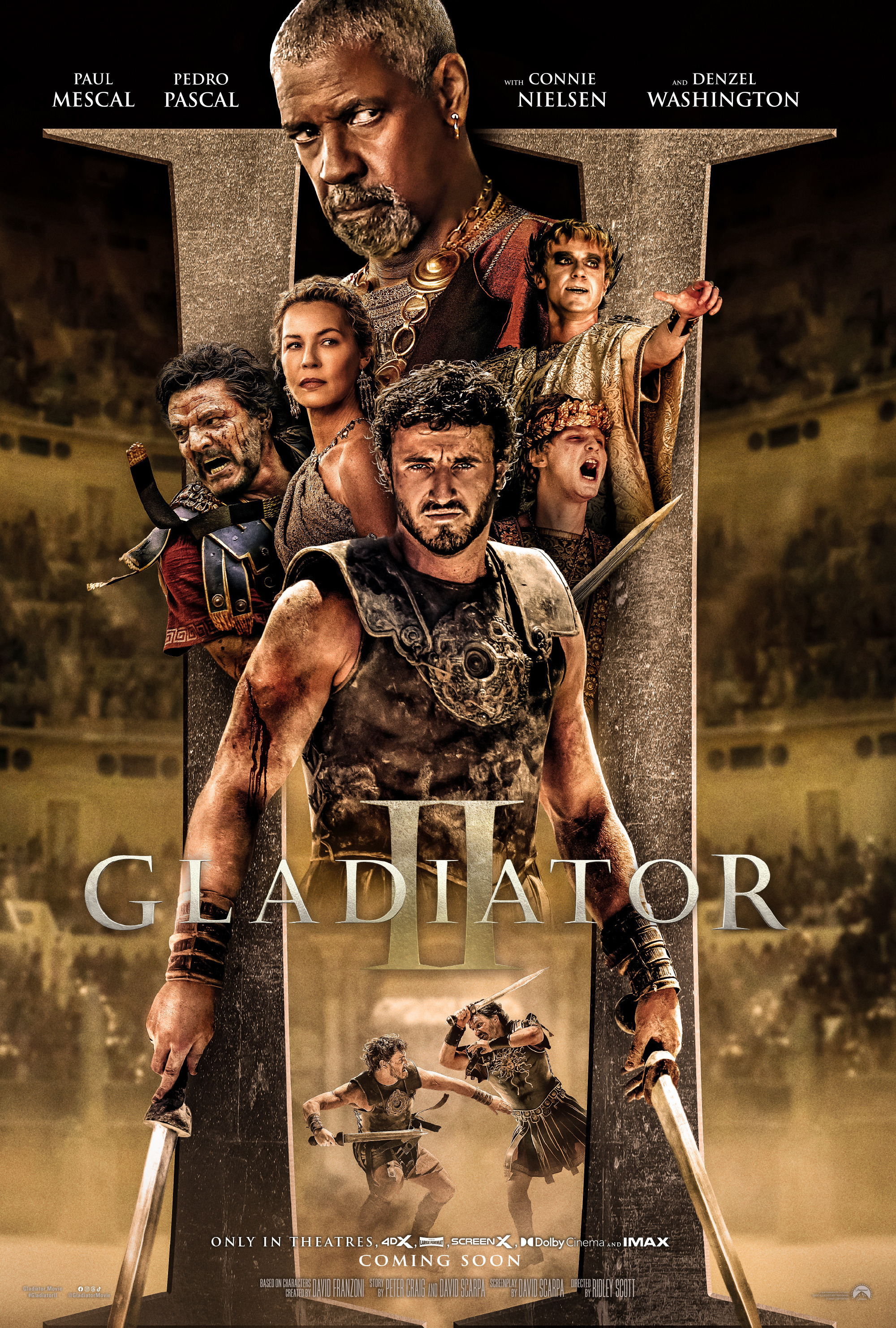 Mega Sized Movie Poster Image for Gladiator II (#10 of 23)