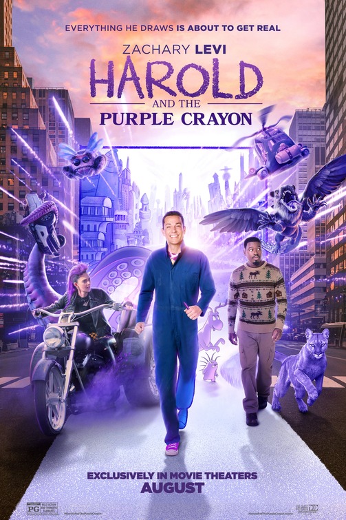 Harold and the Purple Crayon Movie Poster