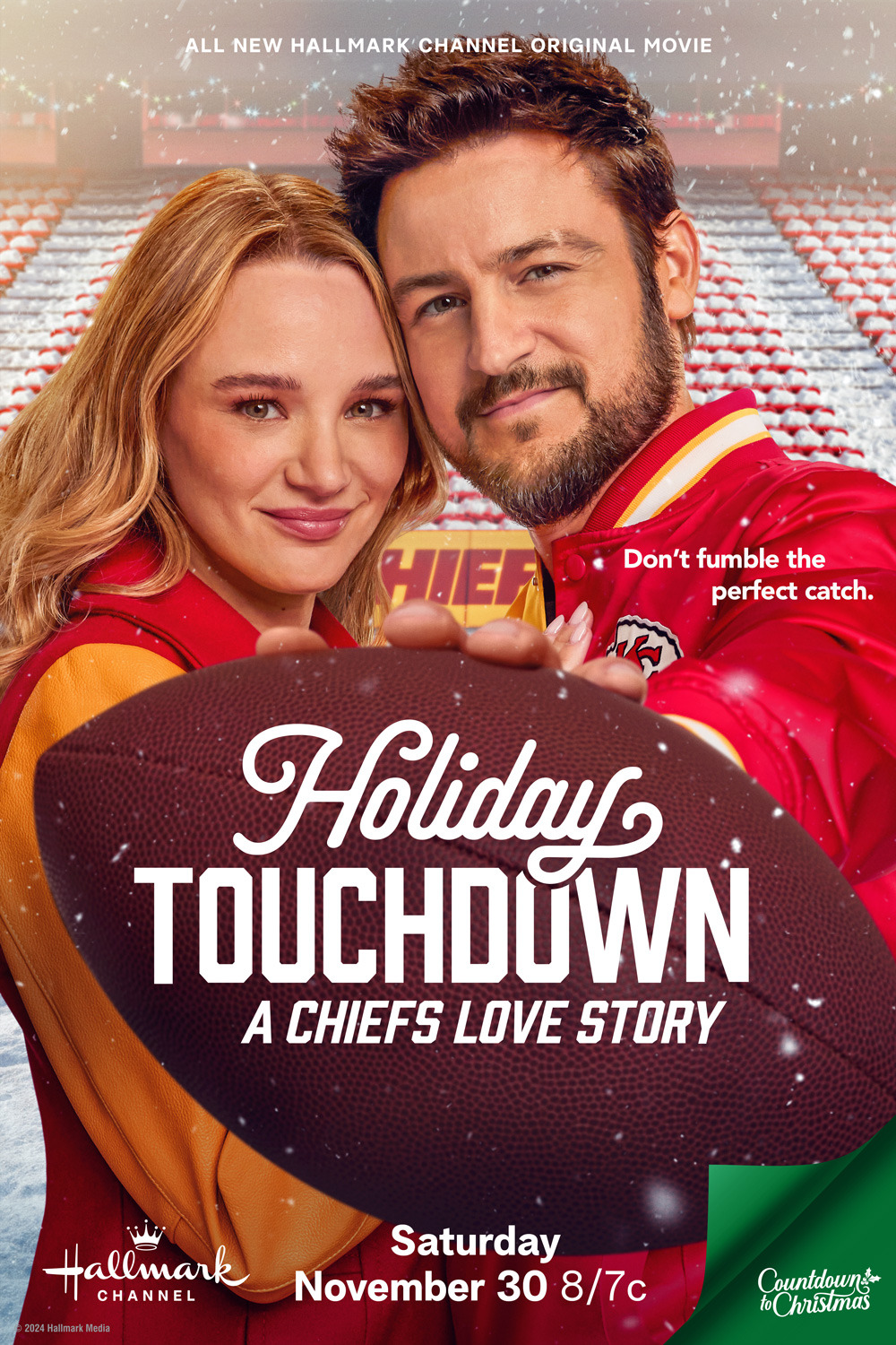 Extra Large Movie Poster Image for Holiday Touchdown: A Chiefs Love Story 