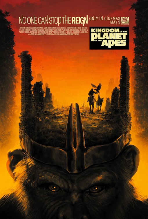 Kingdom of the Planet of the Apes Movie Poster