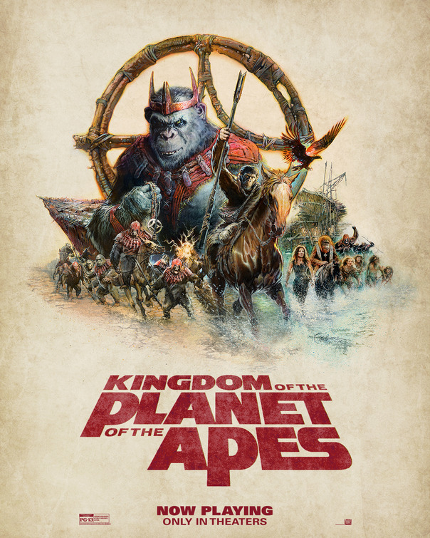 Kingdom of the Planet of the Apes Movie Poster