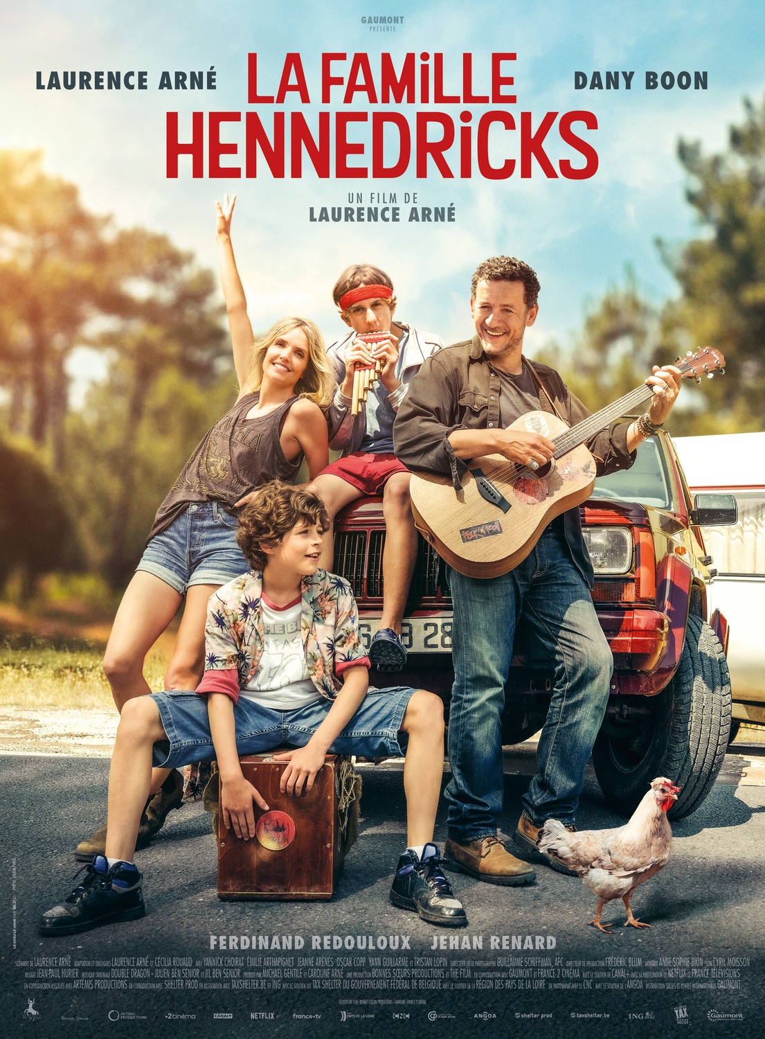 Extra Large Movie Poster Image for La Famille Hennedricks 