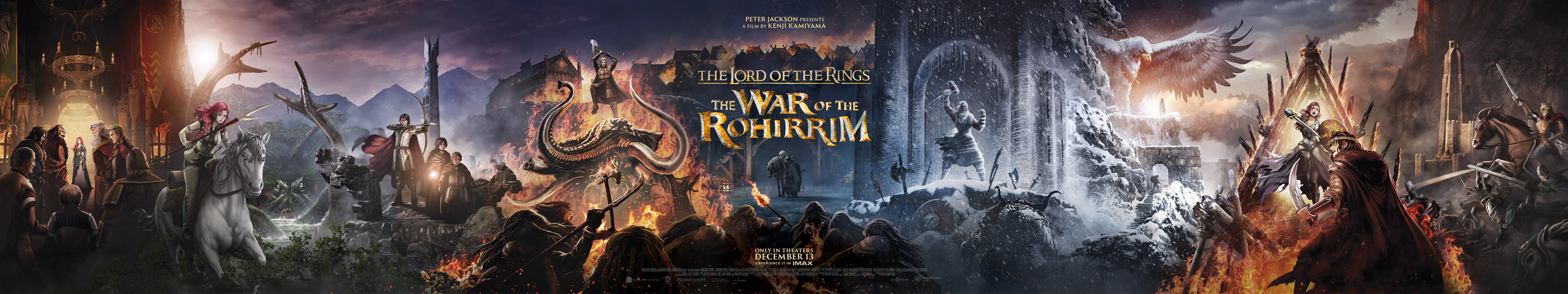 Mega Sized Movie Poster Image for The Lord of the Rings: The War of the Rohirrim (#3 of 3)