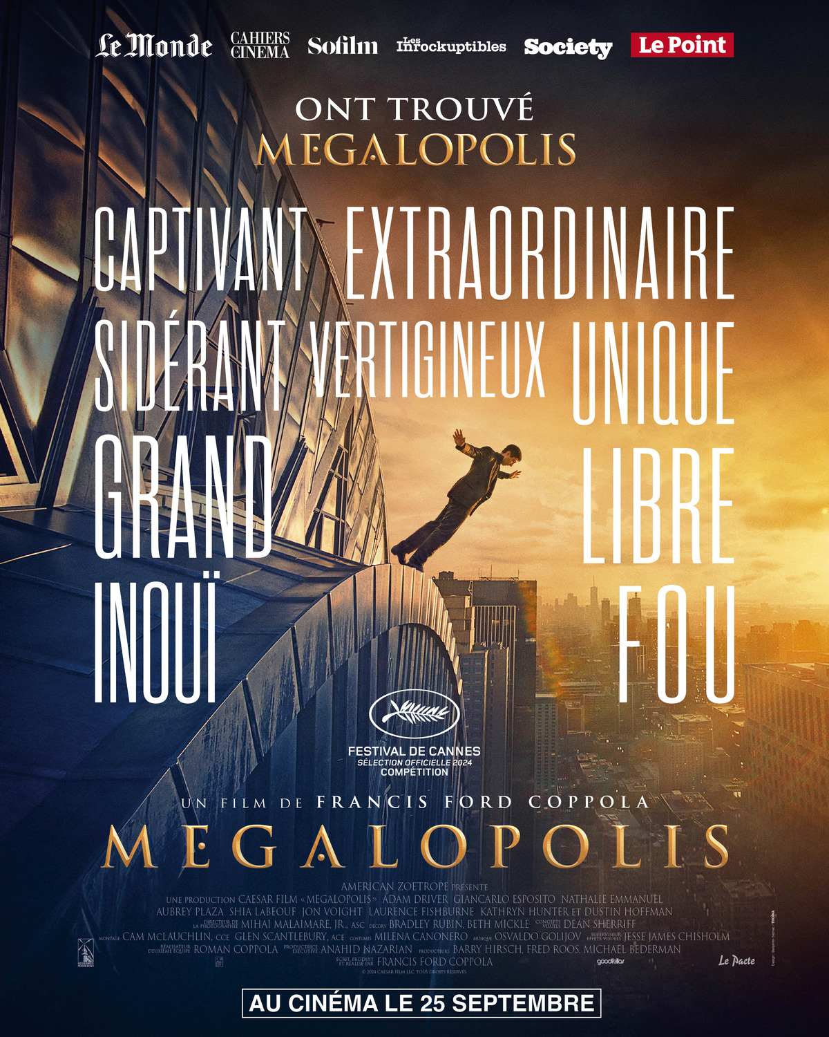 Extra Large Movie Poster Image for Megalopolis (#1 of 10)