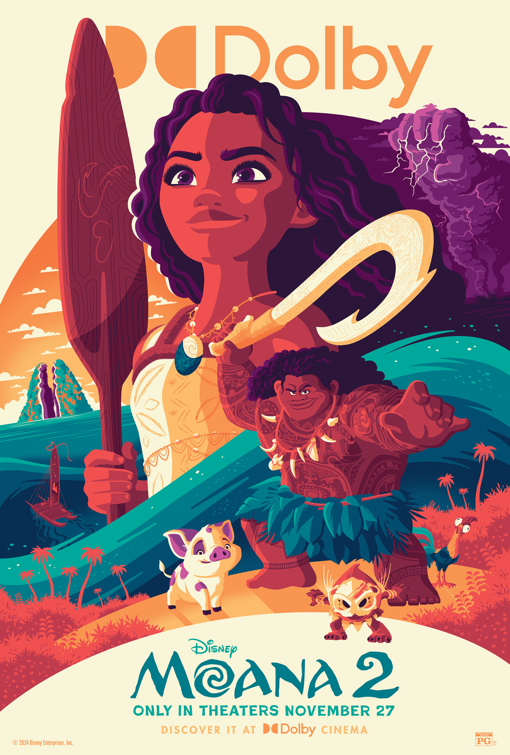 Extra Large Movie Poster Image for Moana 2 (#10 of 18)