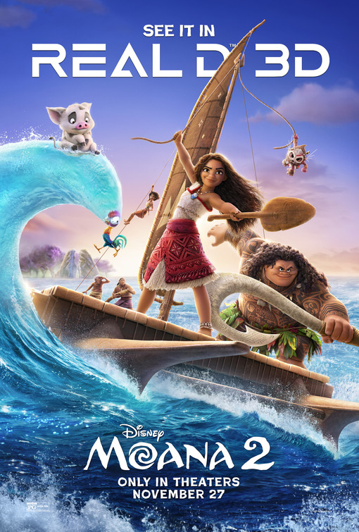 Moana 2 Movie Poster