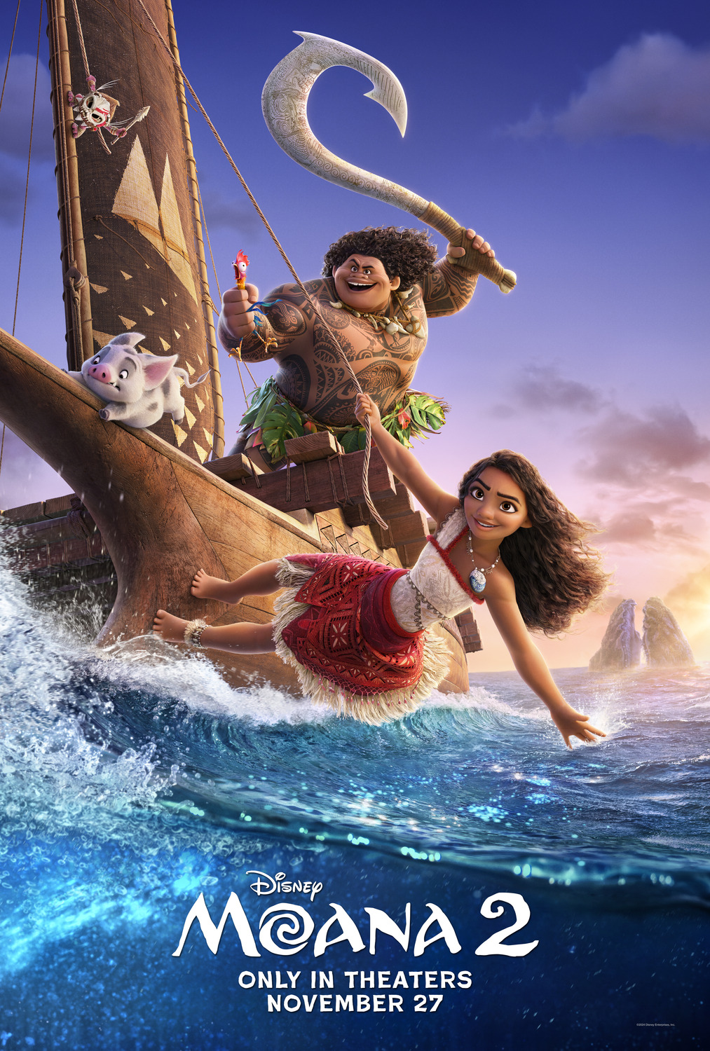 Extra Large Movie Poster Image for Moana 2 (#4 of 18)