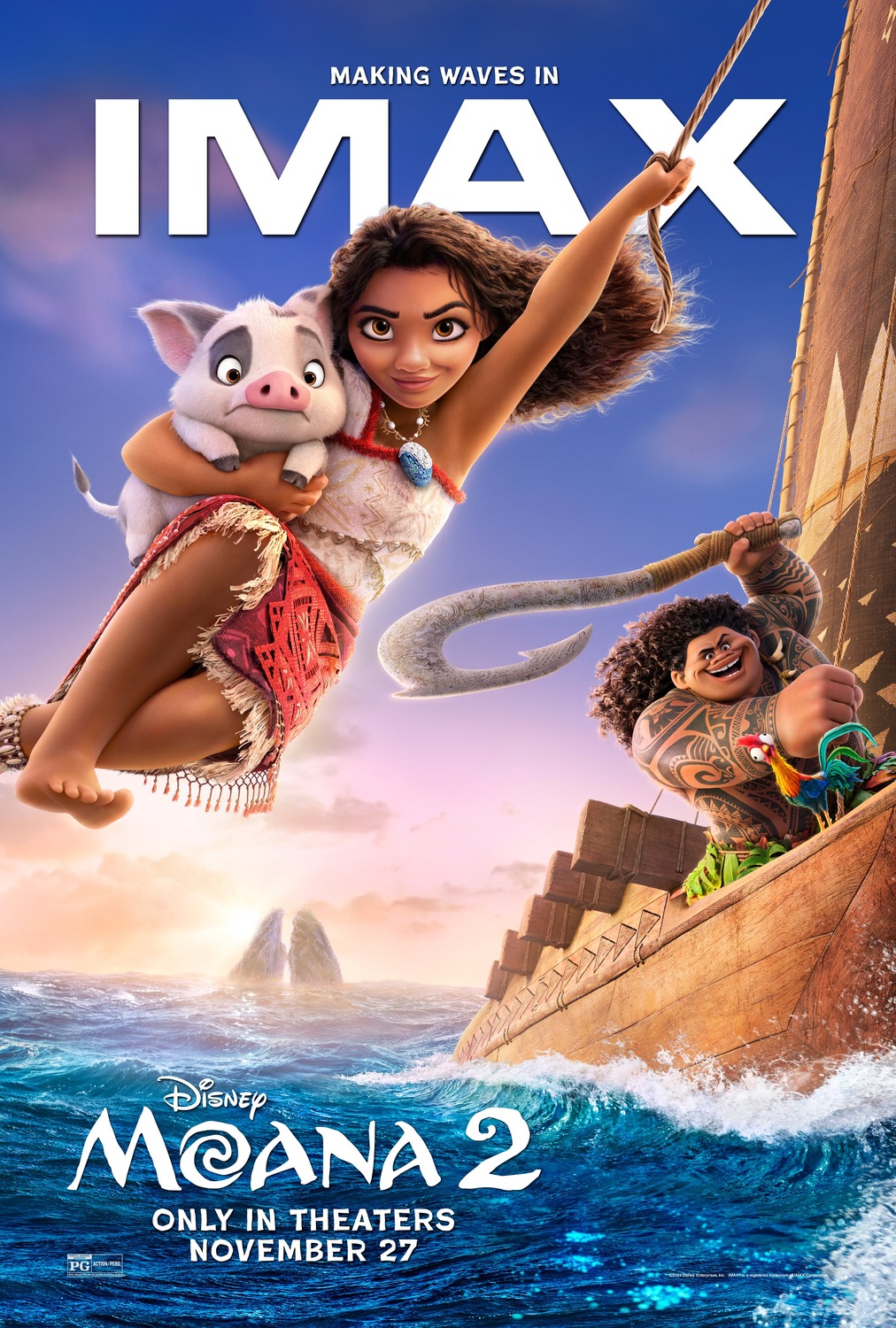 Extra Large Movie Poster Image for Moana 2 (#8 of 18)