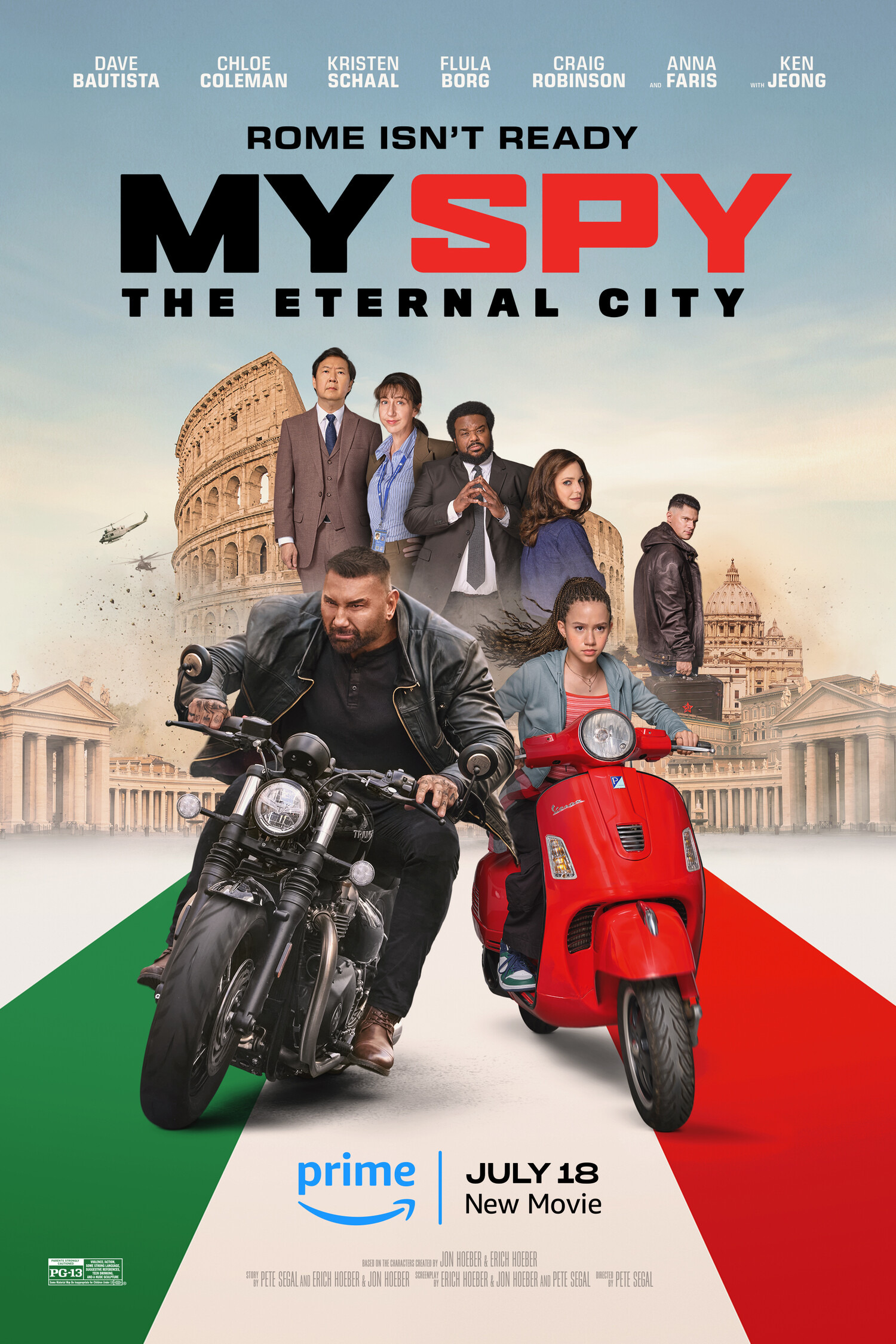 Mega Sized Movie Poster Image for My Spy: The Eternal City (#1 of 2)