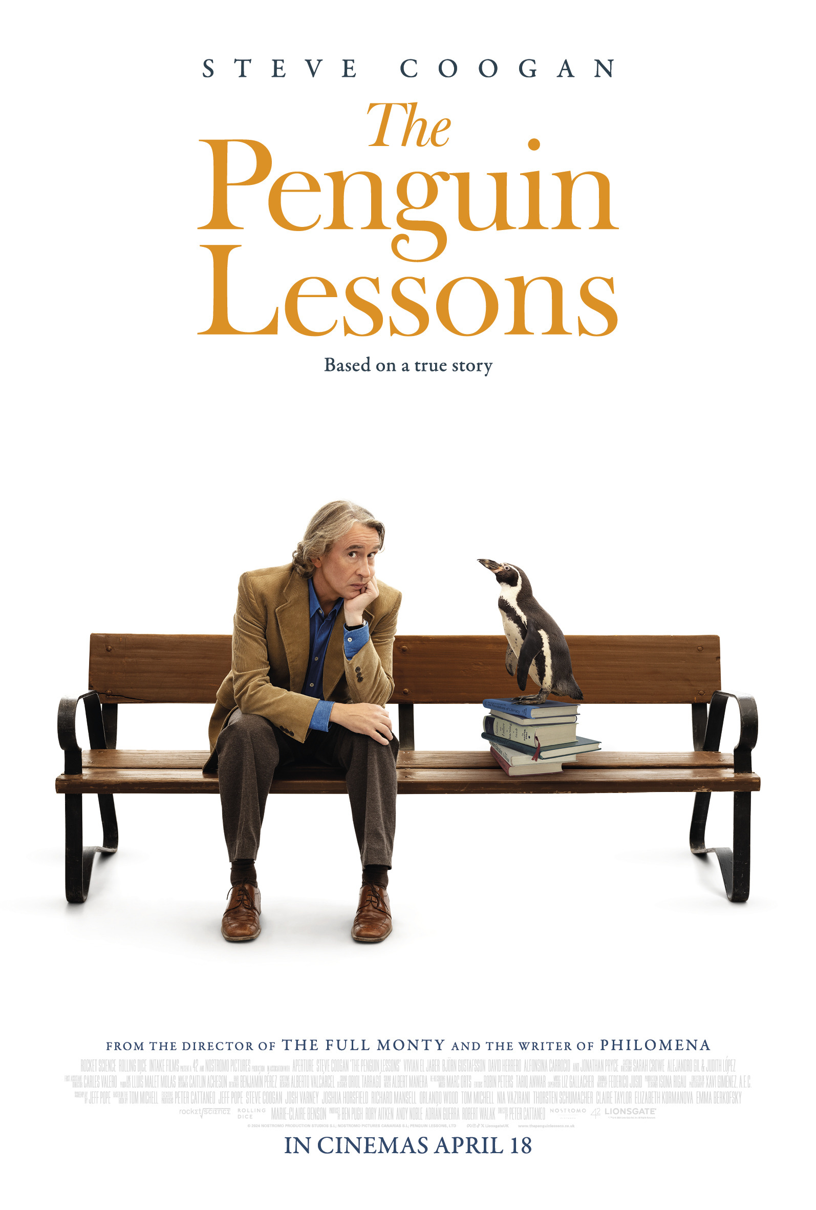 Mega Sized Movie Poster Image for The Penguin Lessons (#2 of 2)