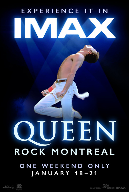 Queen Rock Montreal Movie Poster