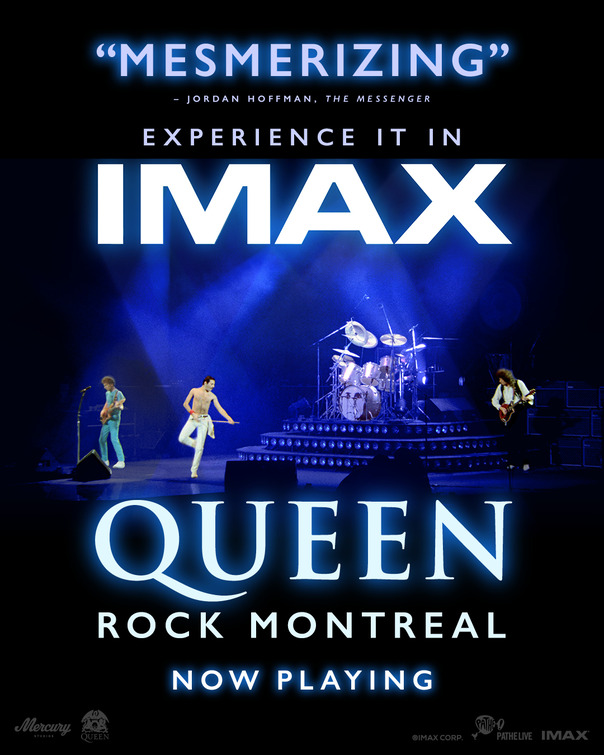 Queen Rock Montreal Movie Poster