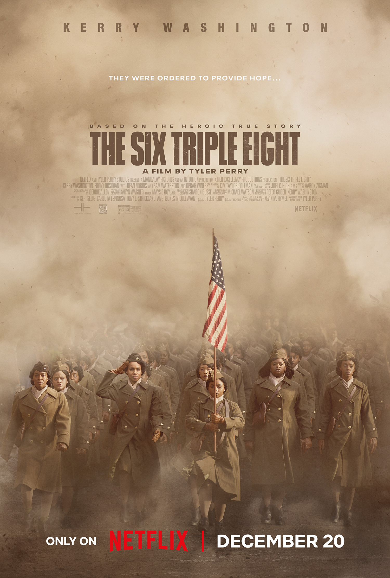 Mega Sized Movie Poster Image for The Six Triple Eight (#1 of 13)