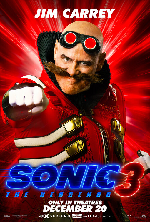 Sonic the Hedgehog 3 Movie Poster