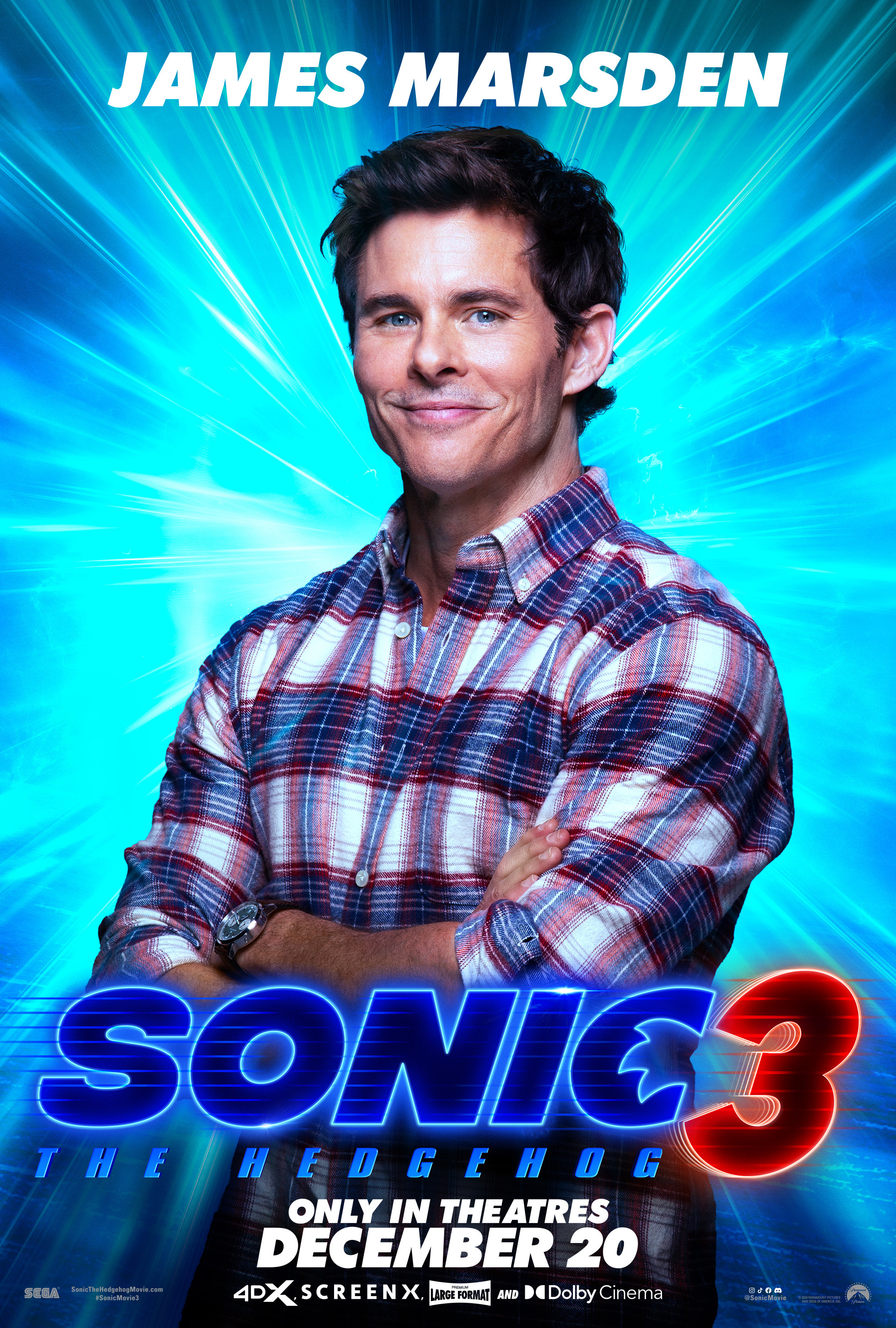 Mega Sized Movie Poster Image for Sonic the Hedgehog 3 (#15 of 32)