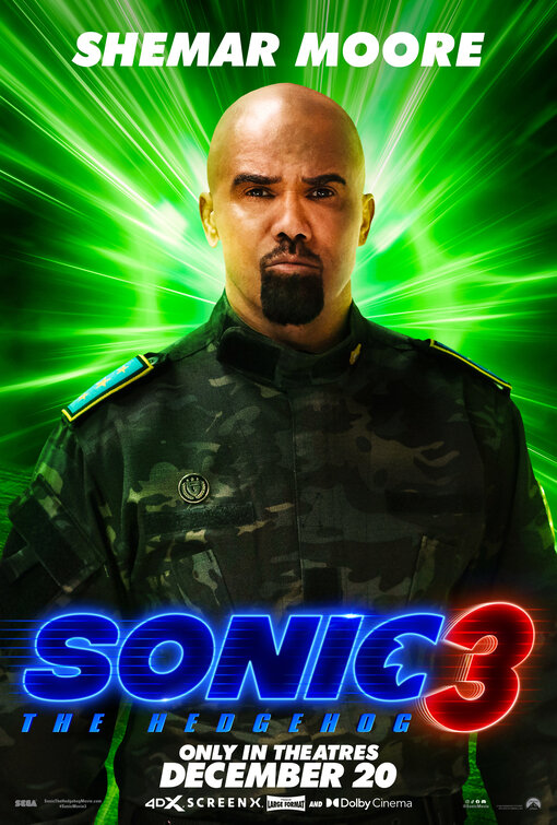 Sonic the Hedgehog 3 Movie Poster