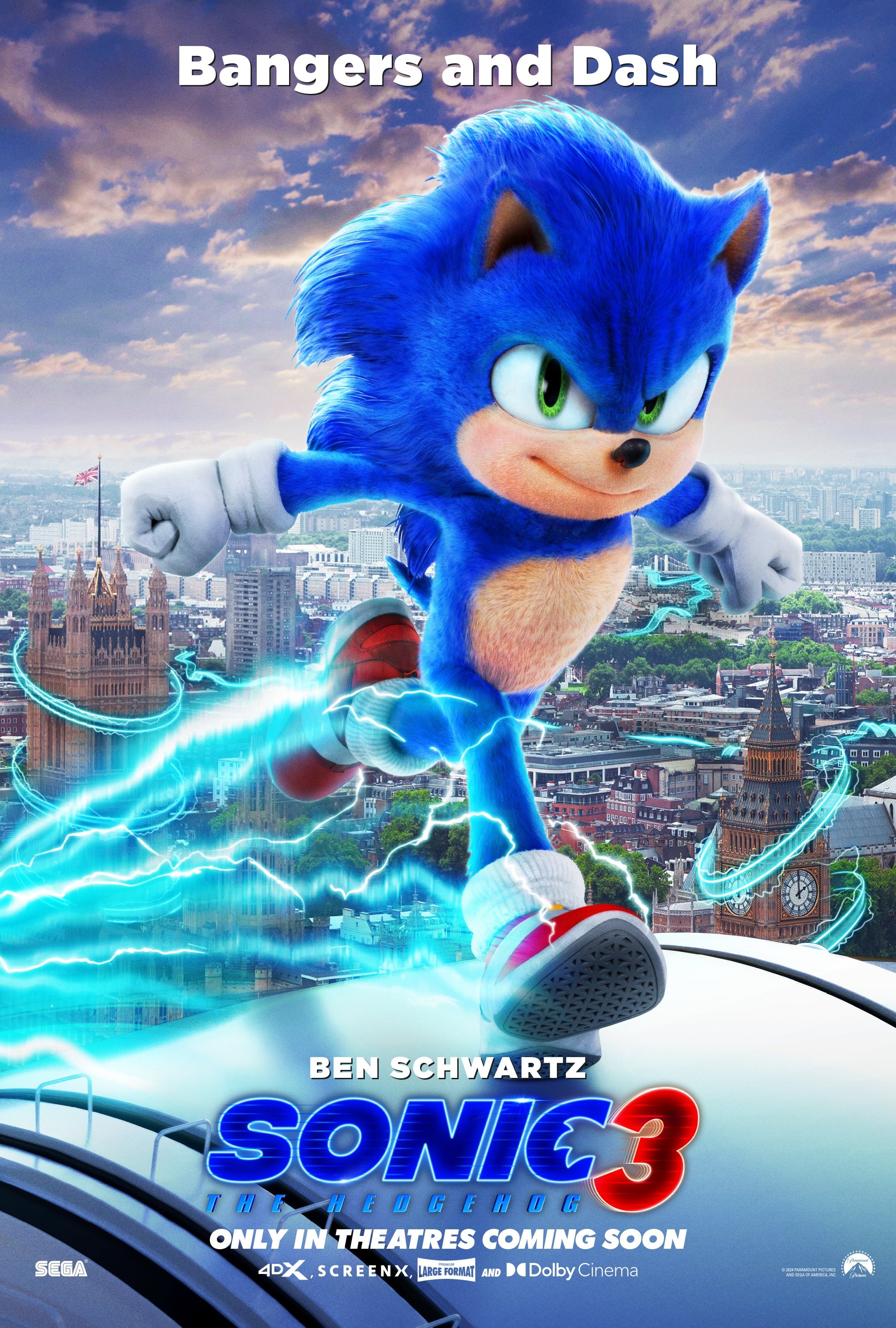 Mega Sized Movie Poster Image for Sonic the Hedgehog 3 (#19 of 31)