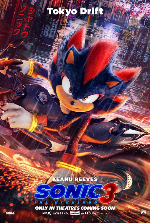 Sonic the Hedgehog 3 Movie Poster