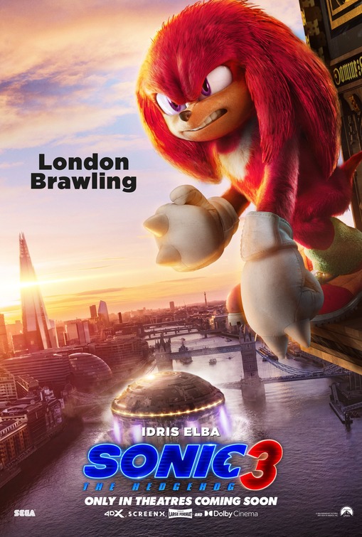 Sonic the Hedgehog 3 Movie Poster