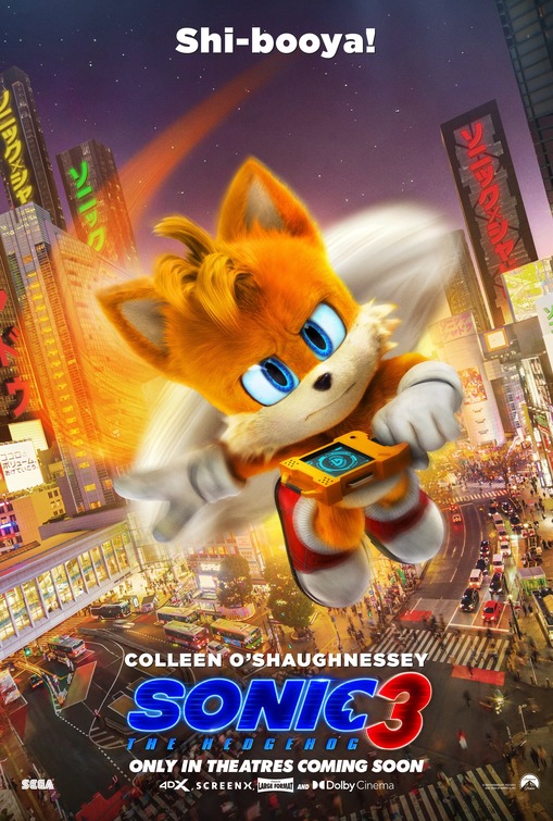 Sonic the Hedgehog 3 Movie Poster