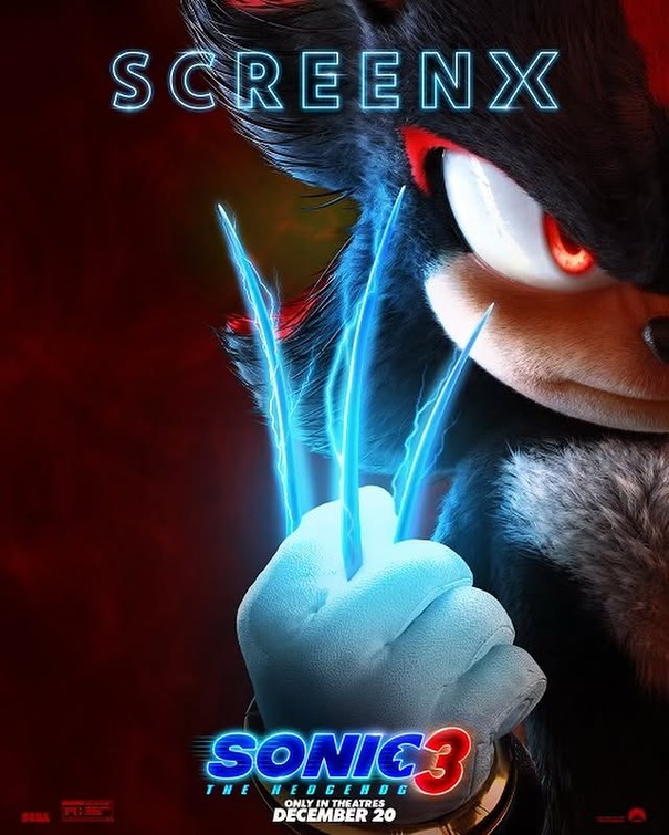 Sonic the Hedgehog 3 Movie Poster